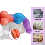 Simon - 9.3 Inch Vibrating Squirting Dildo - Glow In The Dark Dildo