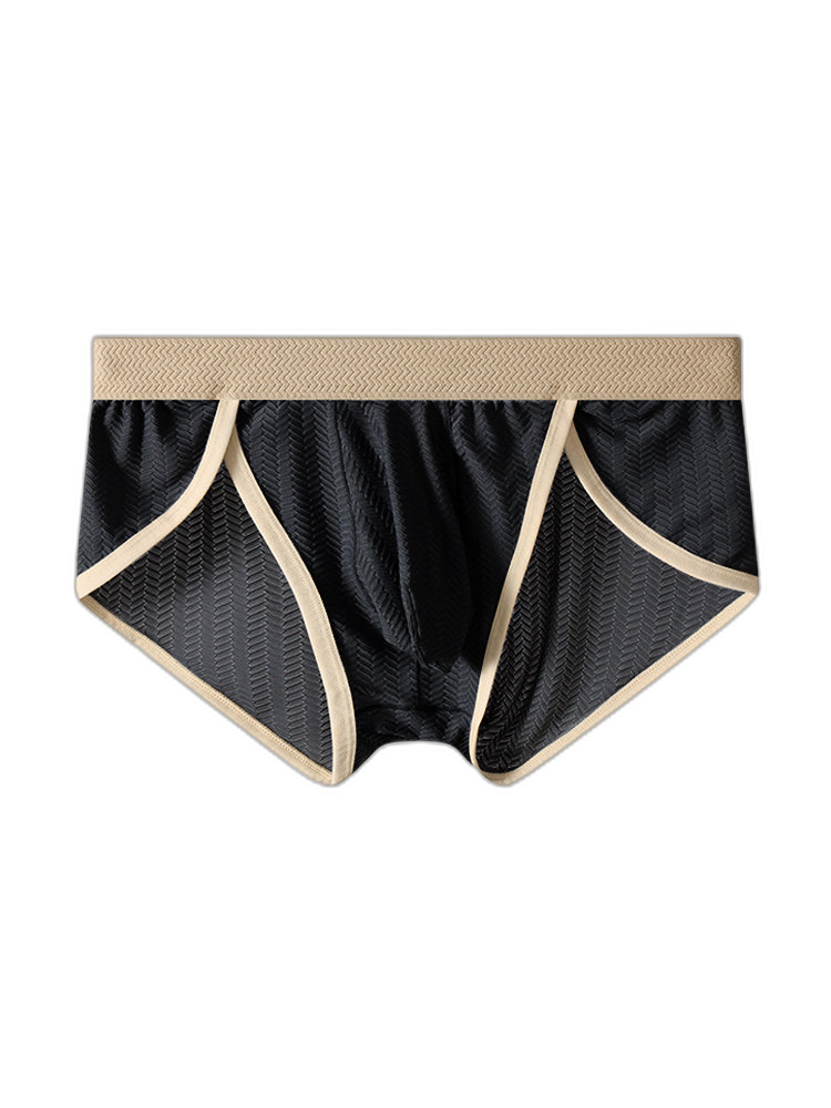 2 Pack Men's Breathable High-Stretch Seamless Comfort Odor-Control Briefs