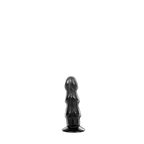 ruff GEAR Three Ridges Butt Plug 7 Inch Black