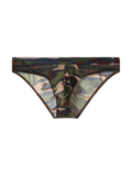 2 Pack Men's Classic Camo Mesh U-Shaped Pouch Breathable Briefs