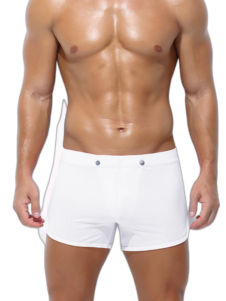 2 Pack Men's Breathable Mesh Boxer Briefs