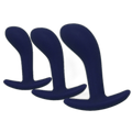 ruff GEAR Pure Silicone P Spot Trainer Plug Set Blue