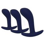 ruff GEAR Pure Silicone P Spot Trainer Plug Set Blue