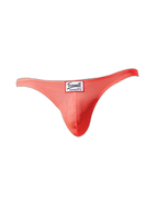 2 Pack Men's Sexy Breathable Mesh Thongs with High Stretch
