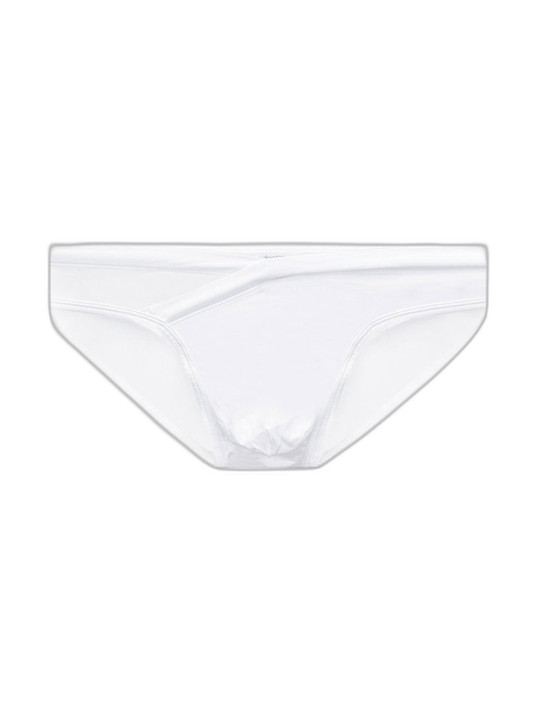 2 Pack Men's Ultra-Soft Modal Breathable Mesh Ice Silk Briefs