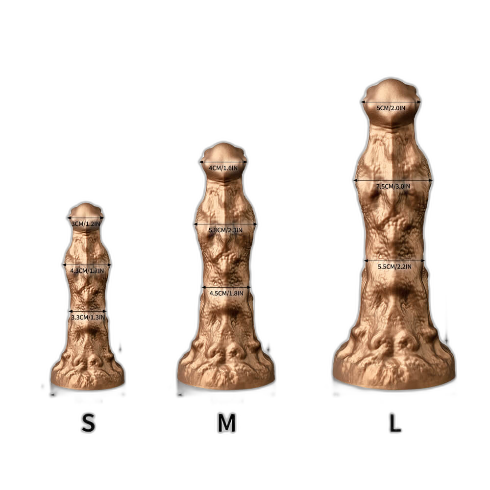 Golden Cicada - Fantasy Dildo - Textured Dildo