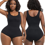 Women's Body Shaping Triangle Jumpsuit With Waist Cinching And Shaping