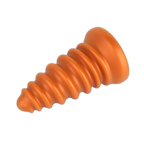 Milo - Ribbed Butt Plug - Soft Anal Dilator - Huge Anal Toy - Anal Sex Toy