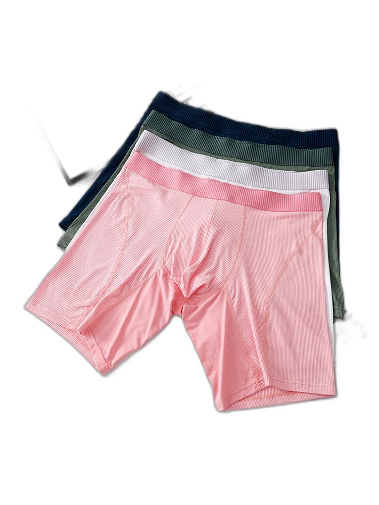 2 Pack Men’s Casual Ice Silk Midway Briefs