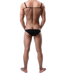 'Show It All' Mens Fishnet Bodysuit