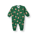 HelloBaby Christmas Baby Boy Sleepsuit - Dark Green