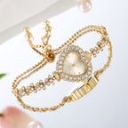 Flower Chain Diamond-embedded Love Women's Elegant All-match Watch