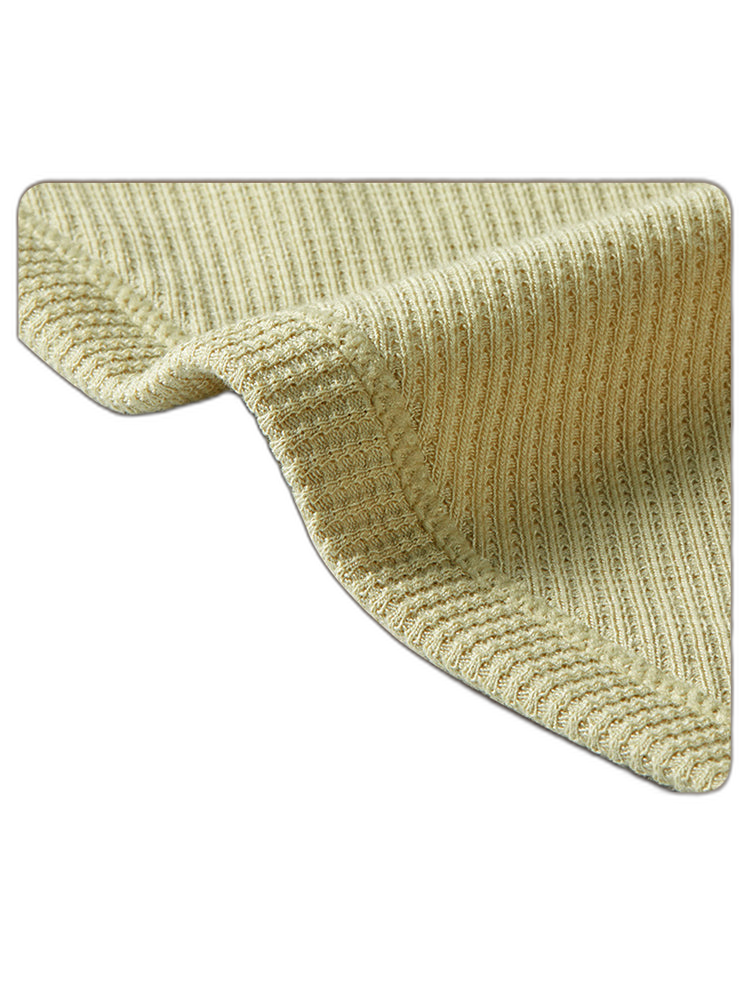 2 Pack Men's Waffle-Knit Cotton Separable Scrotum Support Briefs