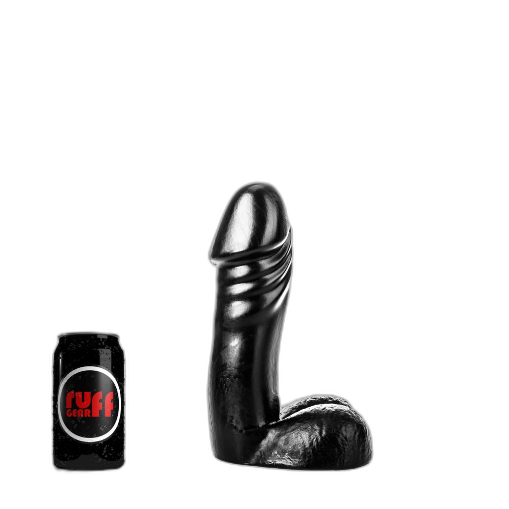 ruff GEAR Boner Dildo 9.4 Inch Black