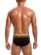 Men’s Spliced Color Pouch Briefs