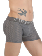 Sponge Cushion Mesh Buttock Boxer Briefs