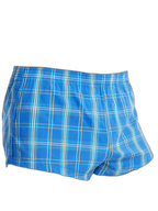 Men’s Vent Classic Plaid Cotton Boxers With Fly