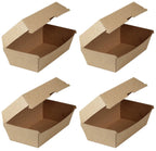 4 x No.9 Corrugated Snack Box Clam Shell 50Pk X 4