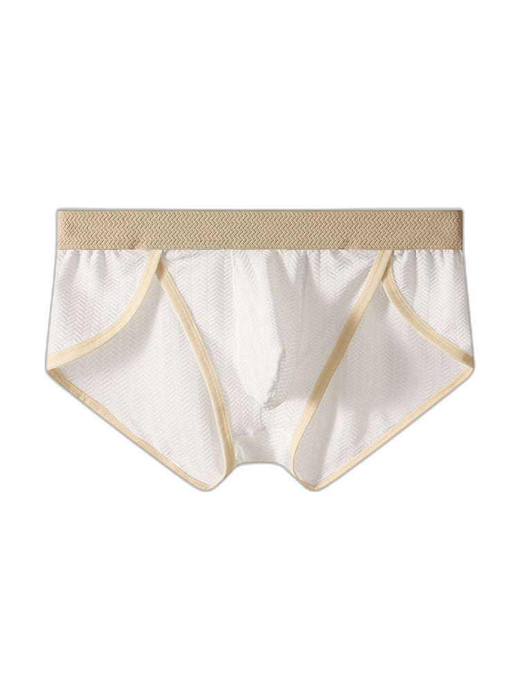 2 Pack Men's Breathable High-Stretch Seamless Comfort Odor-Control Briefs