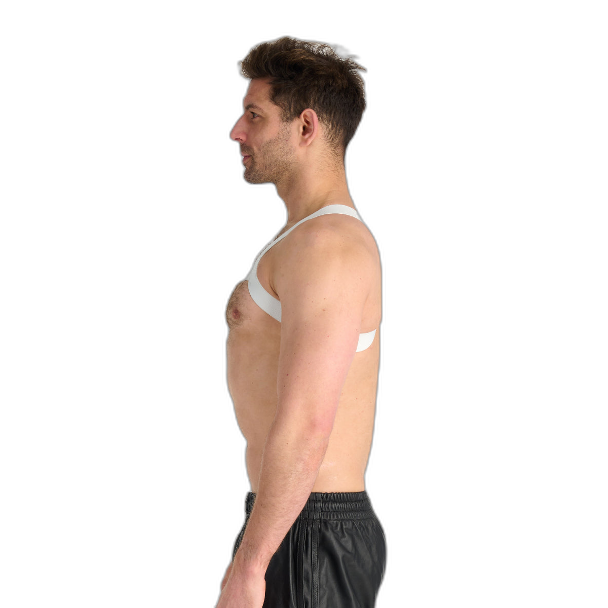 Prowler RED Sports Harness White