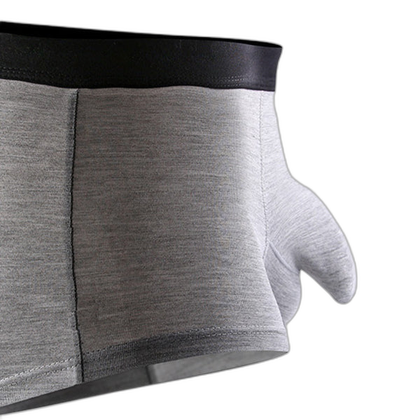 Men's Modal Elephant Separate Pouch Boxer Briefs