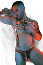 Breedwell Futura Body Harness Neon Orange