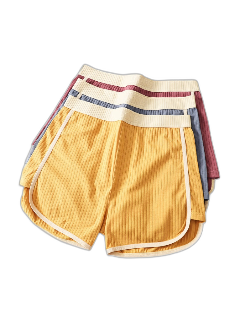 3 Pack Men's Ultra-Soft Cotton Solid Color Odor-Control Boxer Briefs