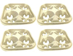 4 x Tray 4 Cup Carrier Pulp 220Pk