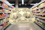 4 x Tray 4 Cup Carrier Pulp 220Pk