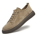 Fashion Sneakers For Men, Genuine Soft Leather Casual Leather Shoes