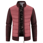 Men's Cardigan Sweater Stand Collar Sweater Coat