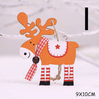 Christmas Decorations Wooden Pendant