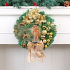 Christmas Light Wreath Door And Window Decoration Vine Ring