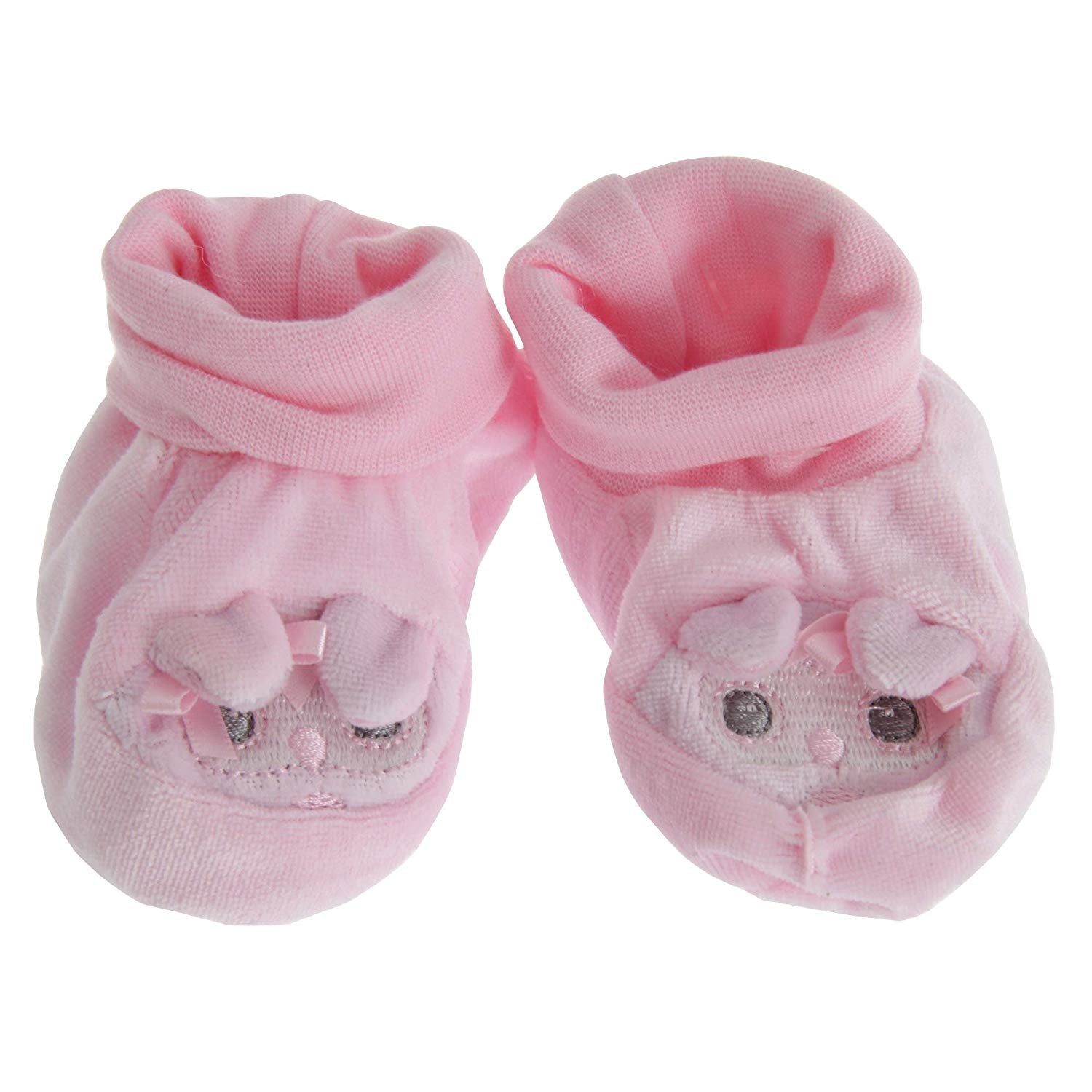 Nursery Time Baby Animal Face Booties