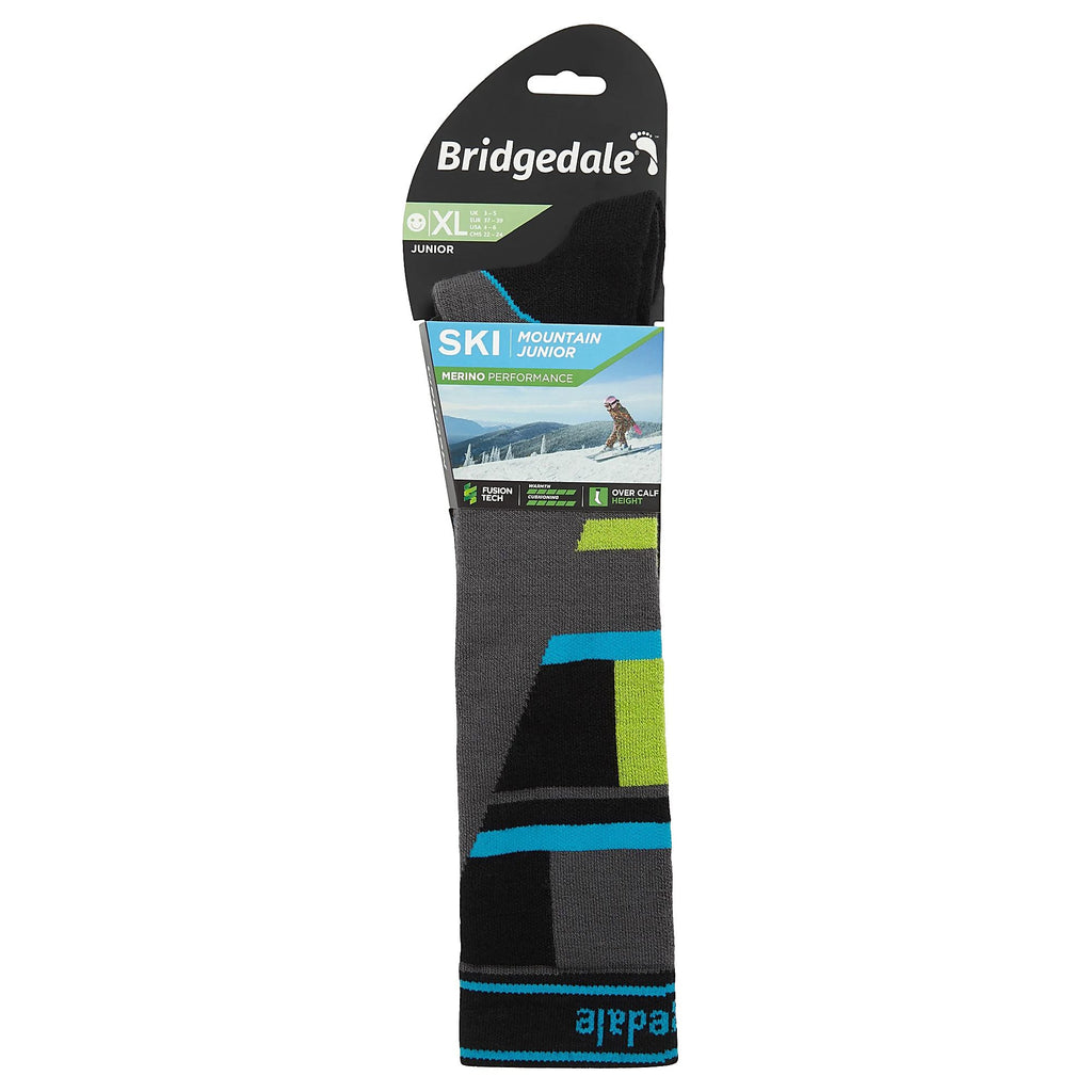 Ski Mountain Junior Racer Over Calf Merino Performance Socks