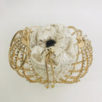 Hollow diamond ball bag dinner bag bird cage bun mother bag handbag