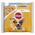 Pedigree Wet Dog Food Pouches Chicken in Jelly 3 x 100g