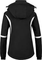 Wantdo Women's Waterproof Ski Jacket, Windproof Snowboarding, Size XL