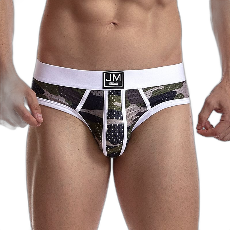Camo Mesh Briefs
