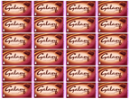 24 x Galaxy Cookie Crumble Chocolate Bar 114g
