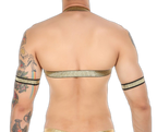 Gold Glitter Harness