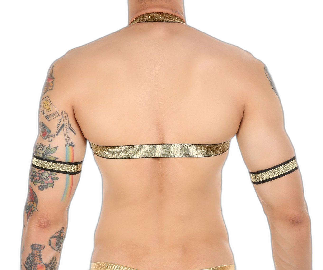 Gold Glitter Harness