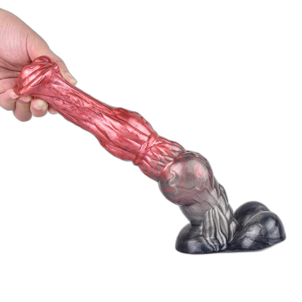 Molten - 10.2 Inch Centaur Dildo - Knot Dildo - Animal Dildo