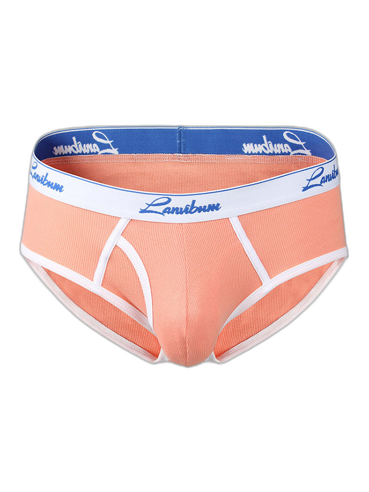 2 Pack Men's Thread Cotton Pouch Briefs