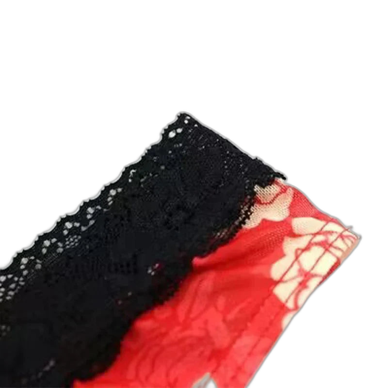 Floral Lace Thong