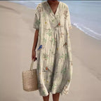 Women's Comfortable Loose Printed Long Dress