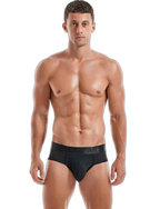 Men's Solid Color Mesh Breathable Sports Fitness Briefs