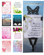 Brother Memorial Laminated Card With Butterfly Stake Holder And Special Message By Homestreet