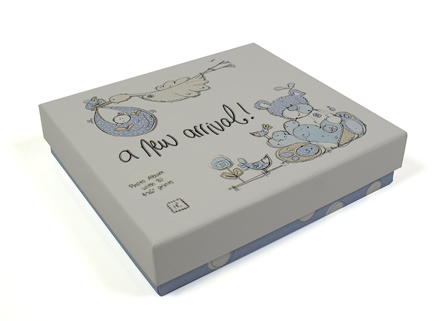 Tracey Russell Designer Blue New Arrival Baby Photo Album