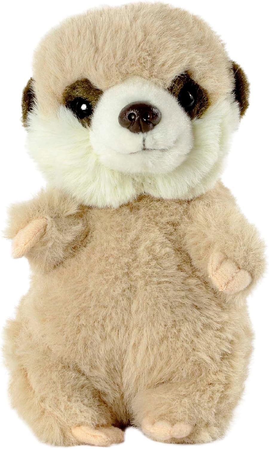 Living Nature Baby Meerkat Stuffed Animal Plush Toy | Fluffy and Cuddly Safari Animal | Soft Toy Gift for Newborns And Babies | Naturli Eco-Friendly
